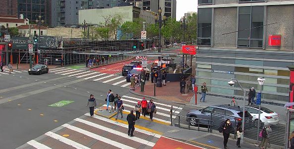 One shot at Van Ness Muni station