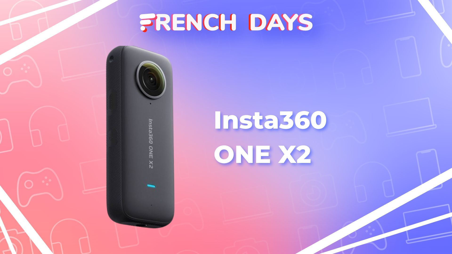 Insta360 One X2 : cette petite caméra 360° est enfin en promotion grâce aux French Days