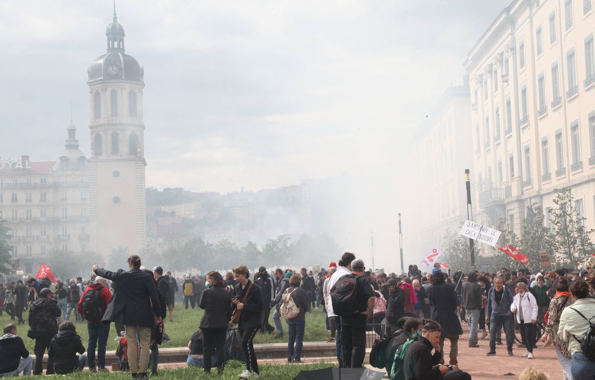 Plusieurs centaines de manifestants à Lyon contre la réforme des retraites