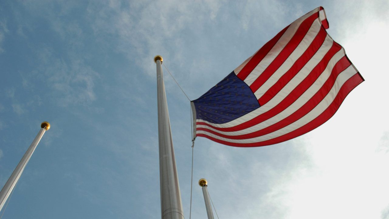 Why are Ohio flags at half-staff?