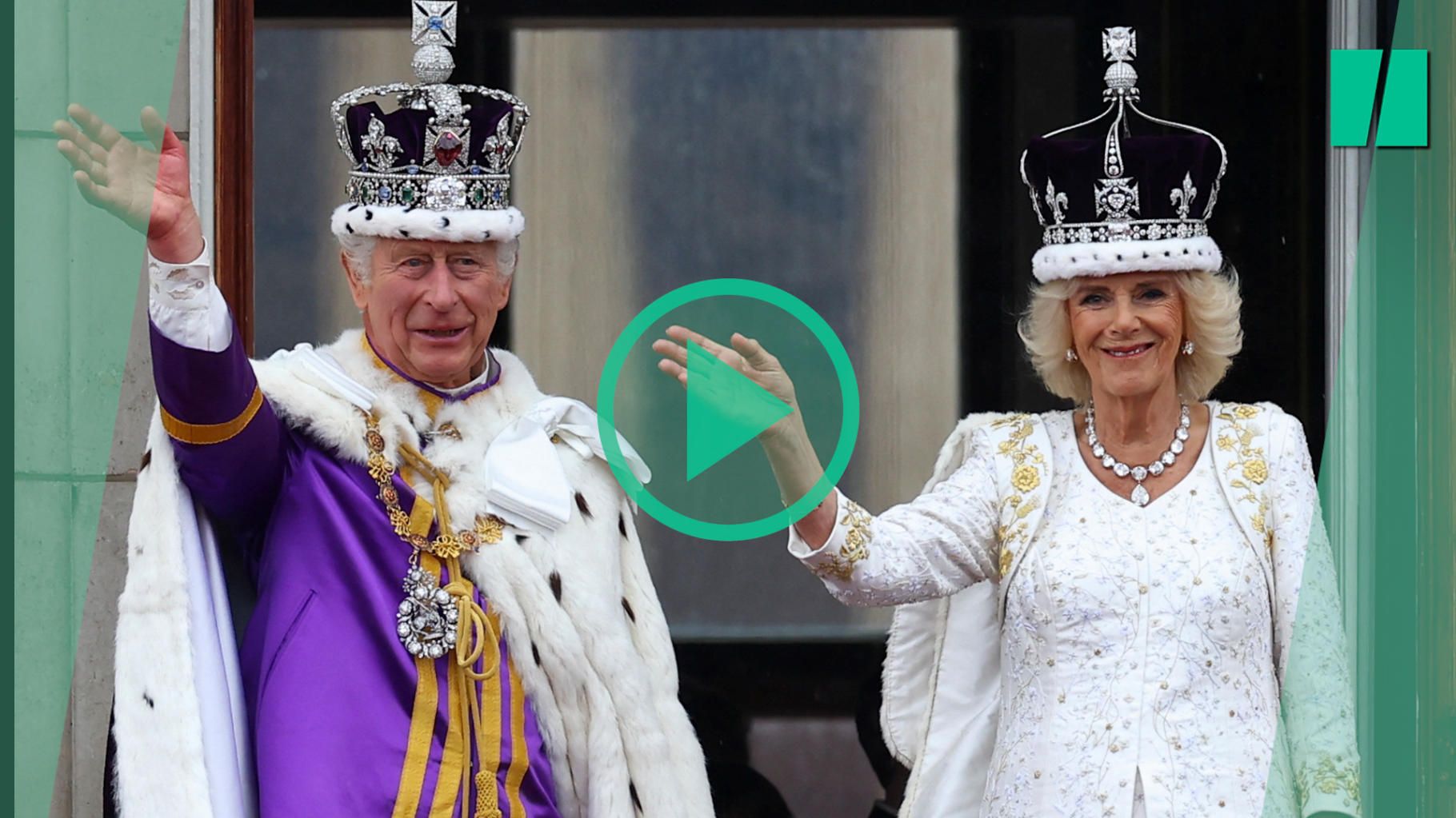 Après le couronnement de Charles III, la famille royale au balcon de Buckingham