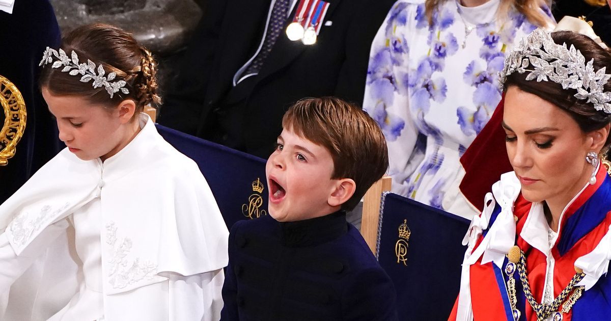 Prince Louis Steals The Show At King Charles’ Coronation