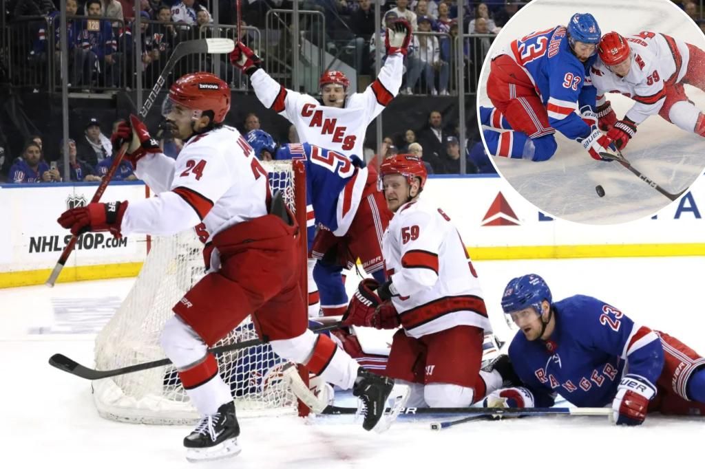 Rangers hardly worried by concerning Hurricanes trends from Game 1