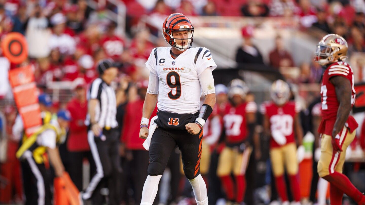 Bengals share video of Joe Burrow on practice field