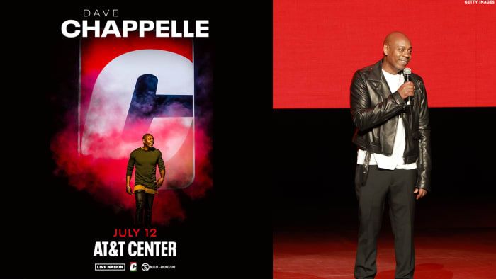 Dave Chappelle to bring stand-up comedy show to AT&T Center in July