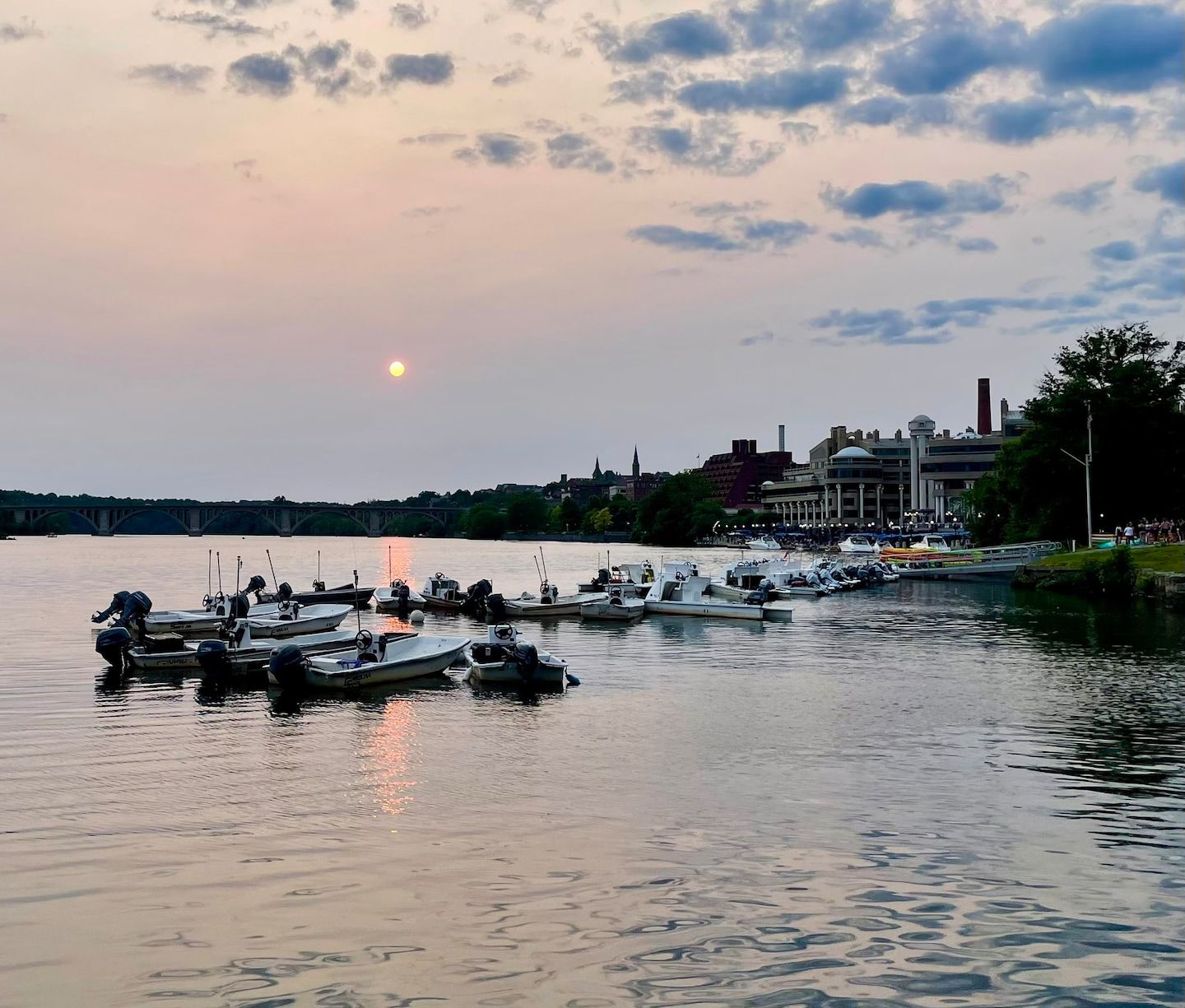 D.C.-area forecast: Partly sunny, smoky and breezy