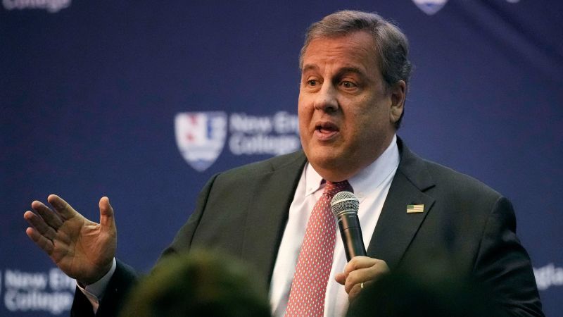 Chris Christie will announce bid for 2024 Republican presidential nomination