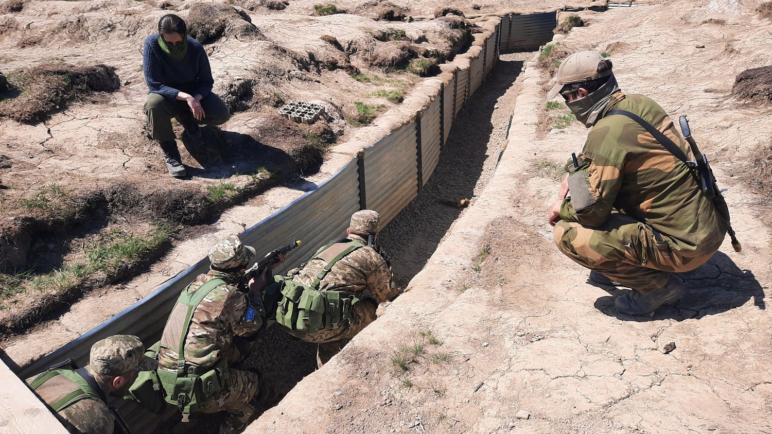 TEMOIGNAGES. Guerre en Ukraine : "Je vais essayer de survivre jusqu'à la fin de la guerre", confie un futur soldat ukrainien en formation au Royaume-Uni