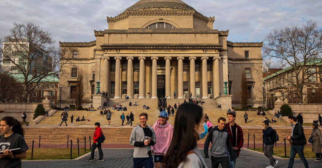 Columbia University Drops Out of U.S. News Rankings for Undergraduate Schools