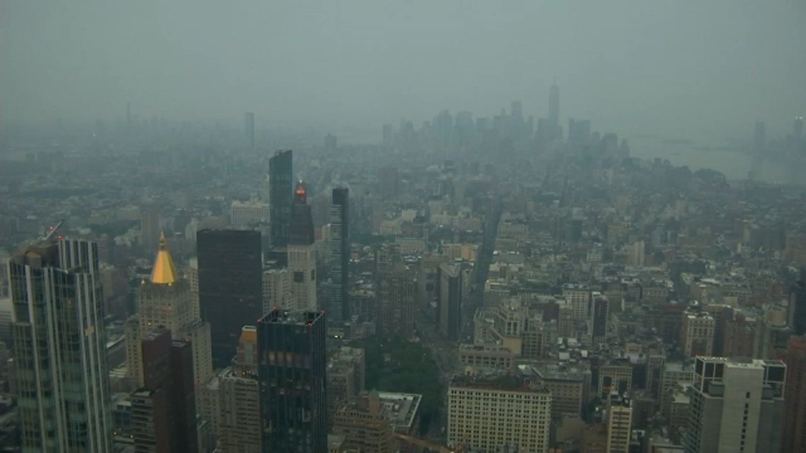 Smoke from Canadian wildfires sparks Air Quality Alert for NYC, Tri-State area