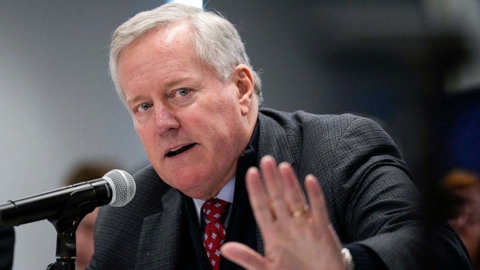 Mark Meadows testified before grand jury in special counsel's Trump investigation