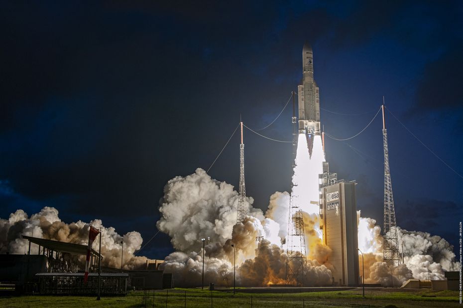 Clap de fin pour Ariane 5, qui vient d'effectuer son dernier vol !