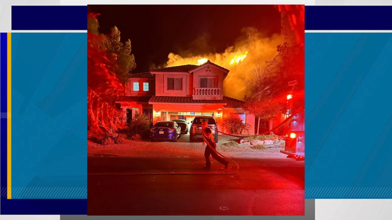 Recent California transplants lose Las Vegas home in Independence Day blaze