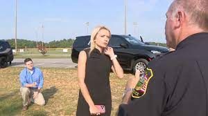 Alabama TV Reporter Valerie Bell Creates Breaking News At Alleged Crime Scene