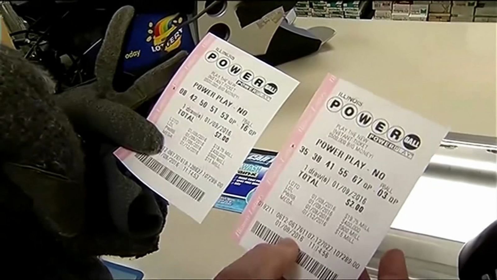 Powerball winning numbers drawing yields no winner; lottery jackpot at $590M