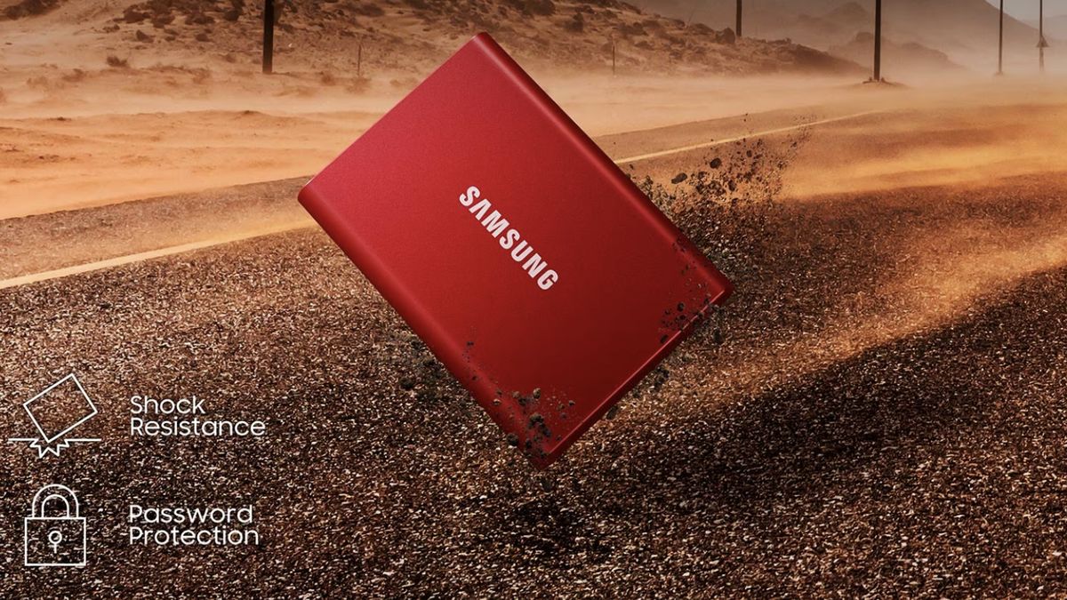 Le SSD 2To Samsung T7 soldé à son prix le plus bas !