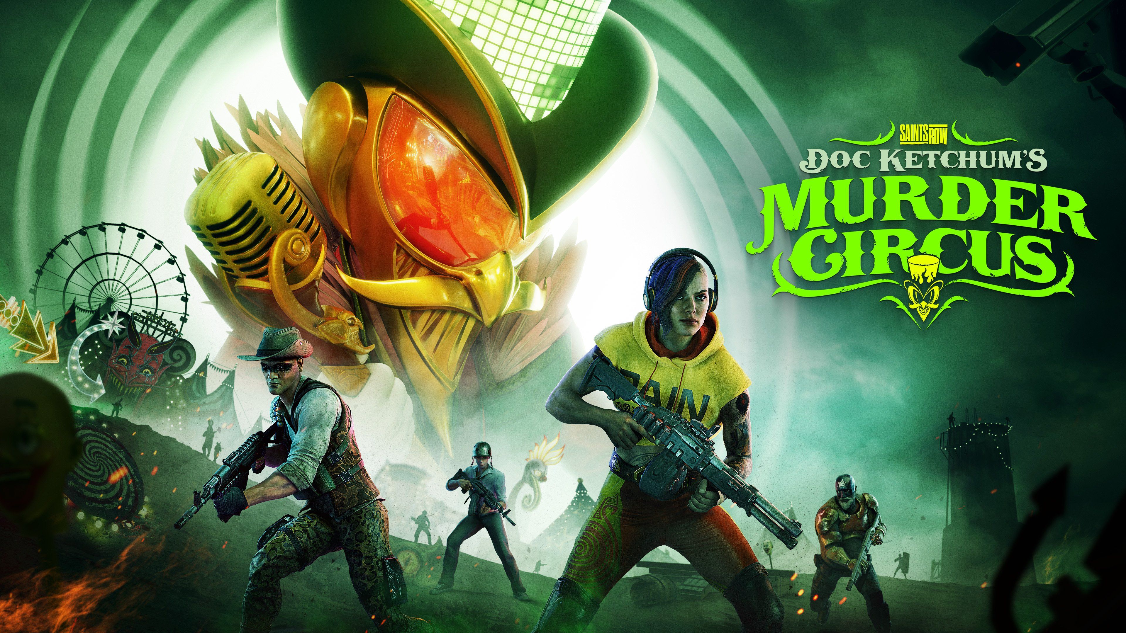 Saints Row DLC ‘Doc Ketchum’s Murder Circus’ now available alongside ‘Boot Hill’ update