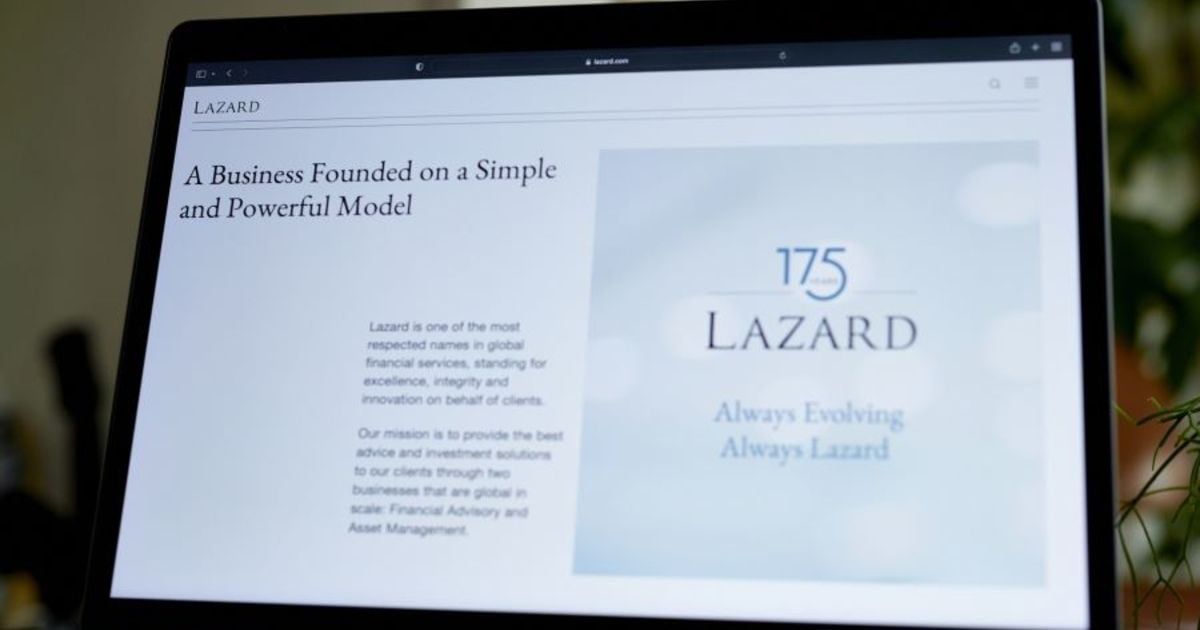 Lazard fires banker for alleged inappropriate party behavior