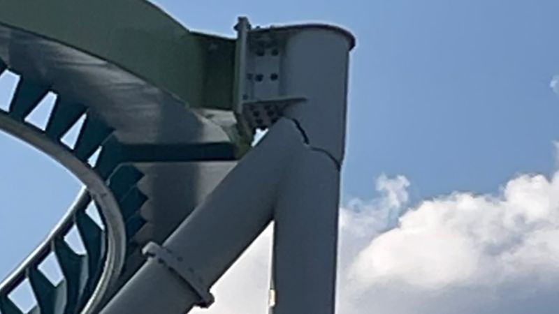 Cracked support pillar on Carowinds roller coaster will be replaced and reinspected before ride reopens, amusement park officials say