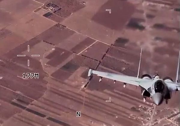 Syrie : Trois drones MQ-9 américains ont été "harcelés" par des Su-35 russes lors d'une mission anti-EI