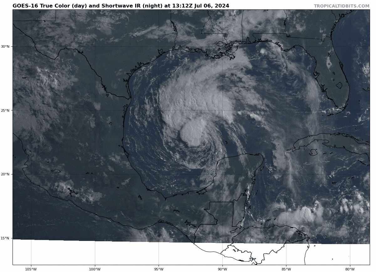 Beryl forecast to strengthen and strike Texas coast as dangerous hurricane