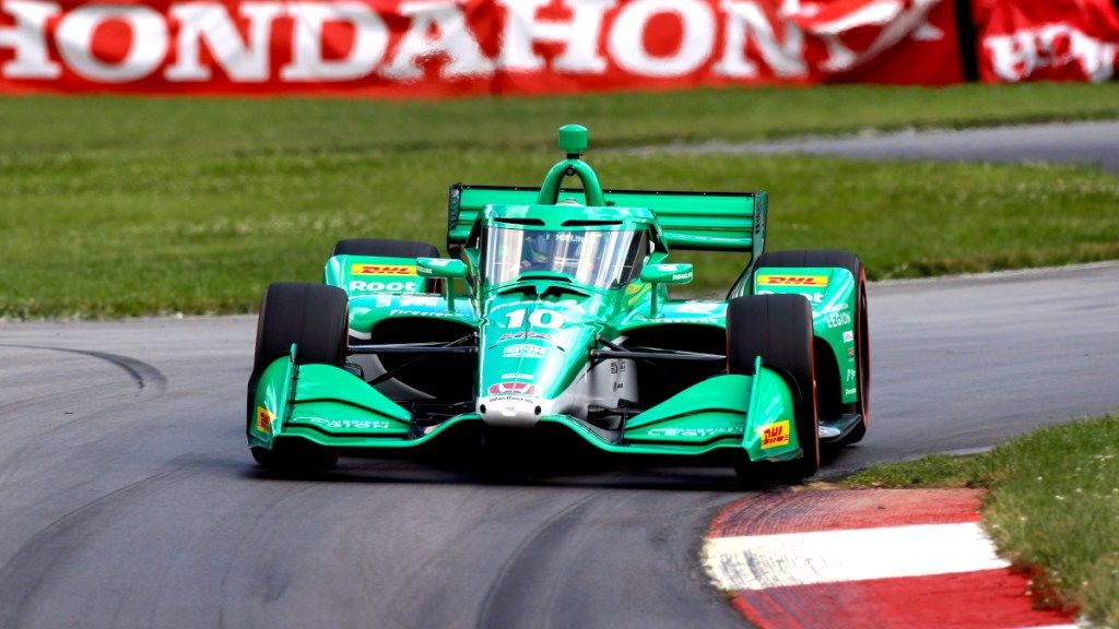 Palou masters IndyCar's hybrid system en route to Mid-Ohio pole