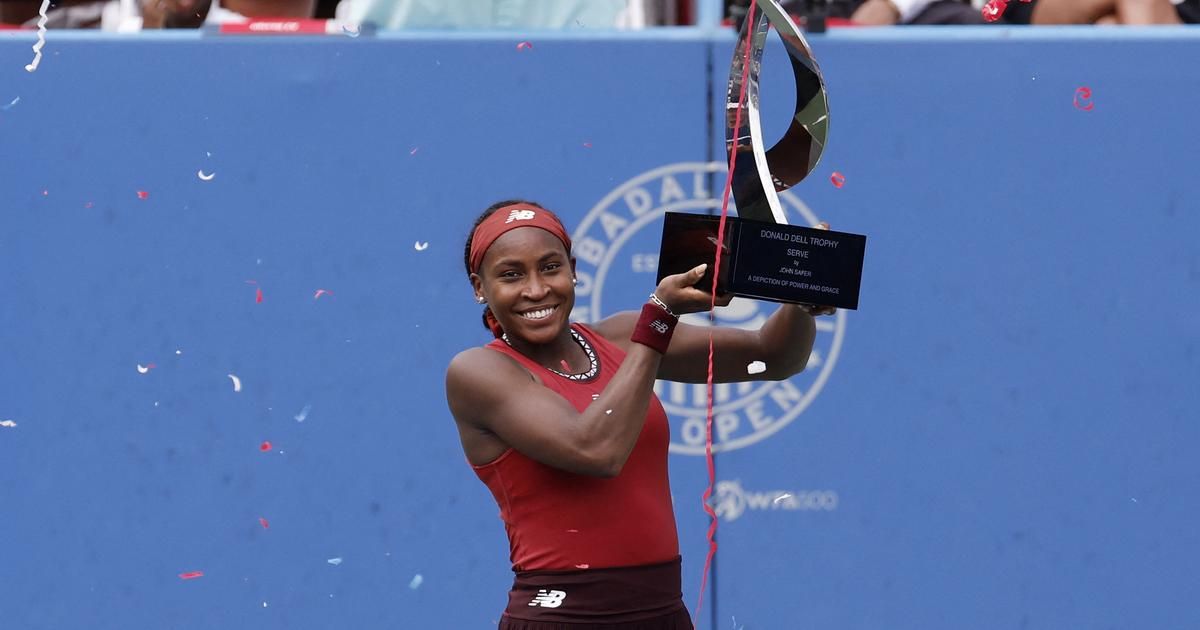 Tennis : à Washington, Coco Gauff remporte le quatrième titre de sa carrière