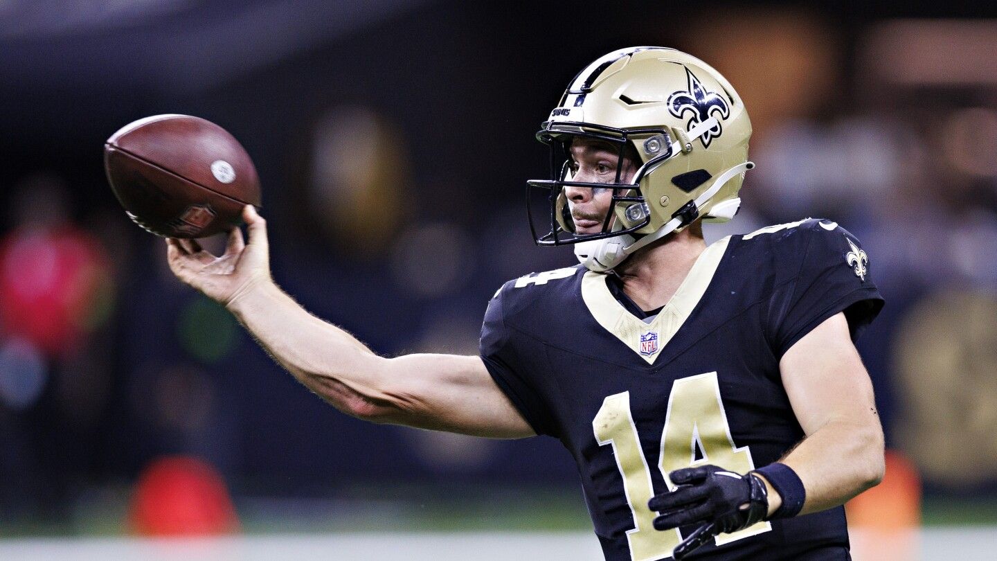 Saints QB Jake Haener suspended six games for PED violation