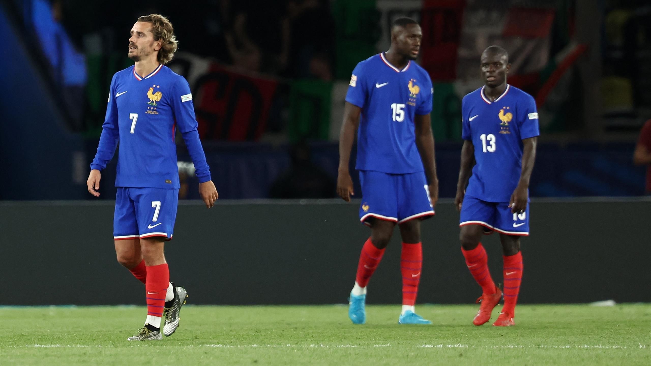 Les notes des Bleus : Kanté et Griezmann à côté de la plaque