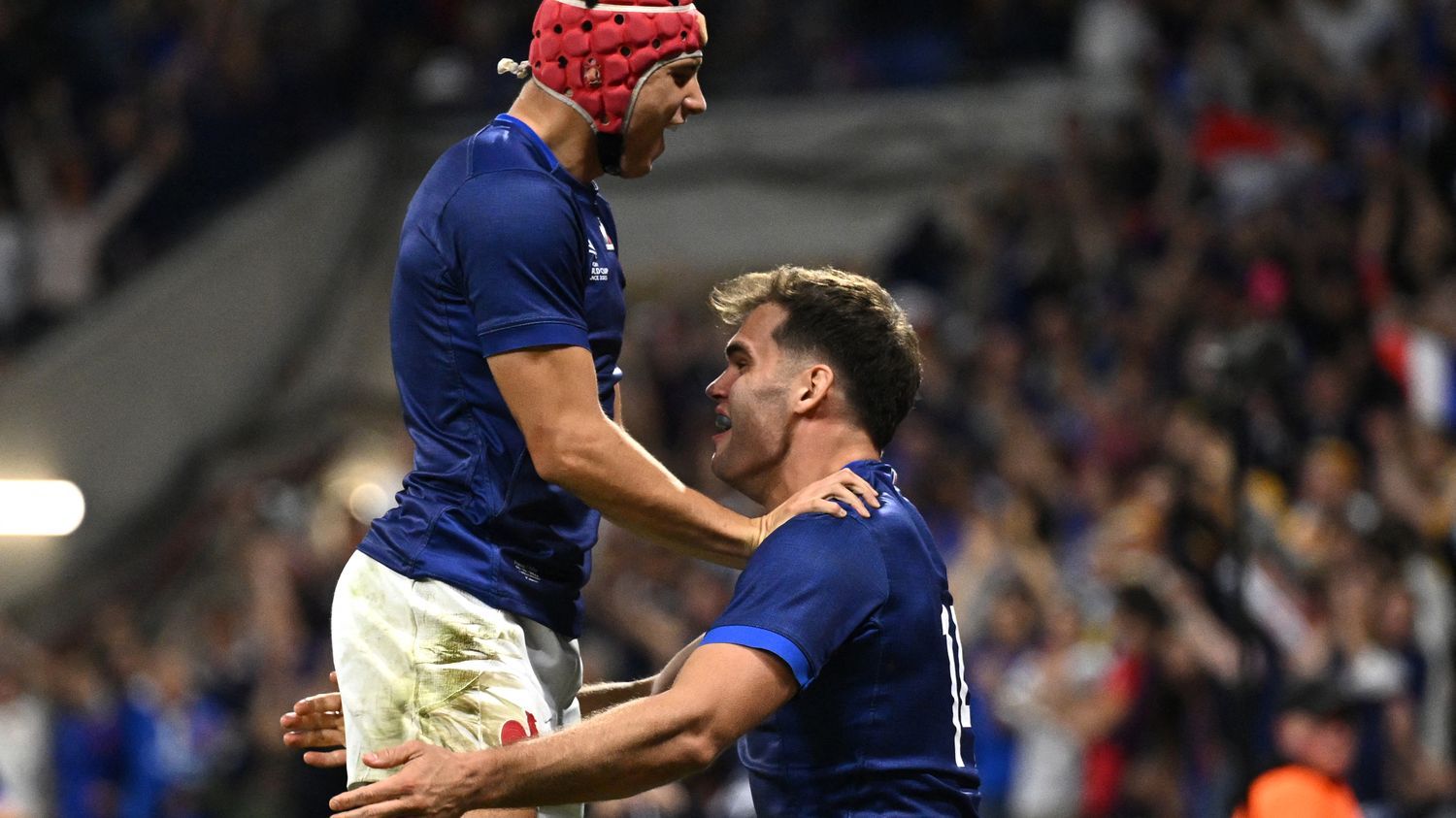 Coupe du monde de rugby : le XV de France qualifié pour les quarts de finale après sa victoire écrasante contre l'Italie