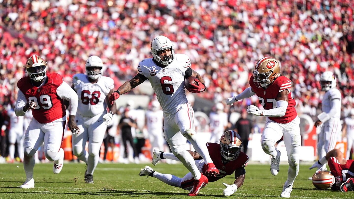 Cardinals stage second-half comeback to beat 49ers