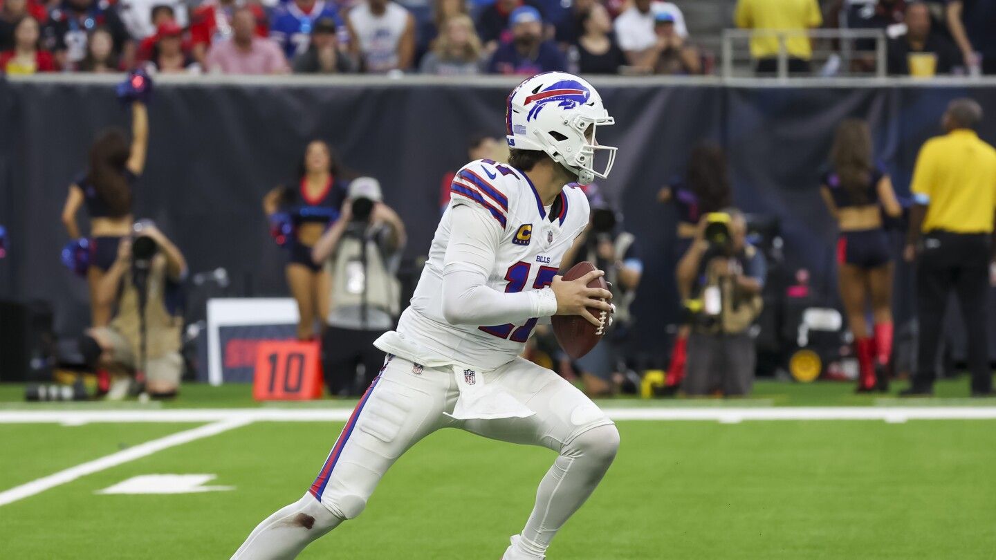 Josh Allen: I rolled my ankle on play that led to concussion check