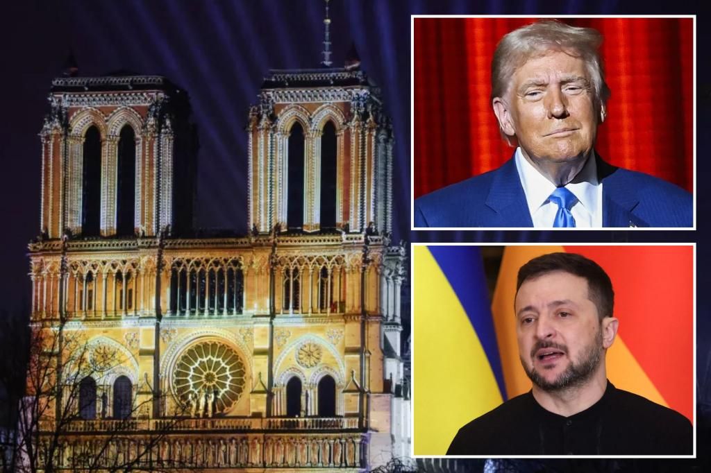 Trump to return to international stage at Notre Dame Cathedral re-opening