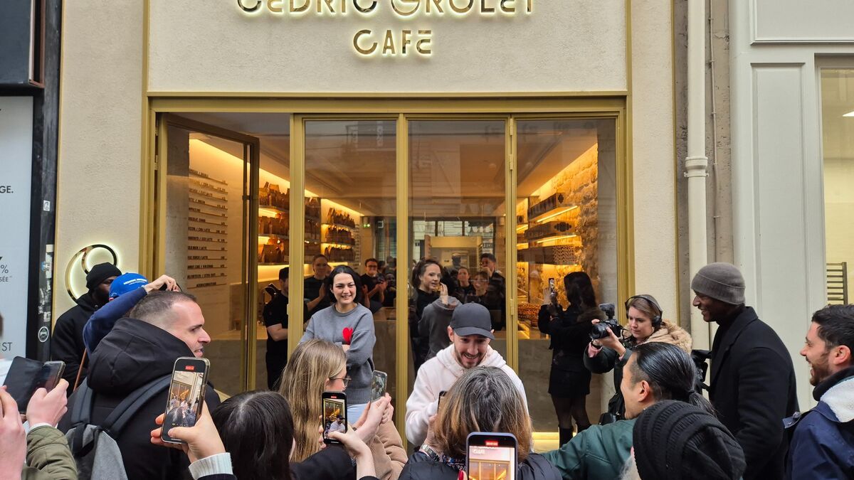 " Je suis arrivé à 5h30 " : la frénésie Cédric Grolet toujours aussi forte pour l’ouverture de son café