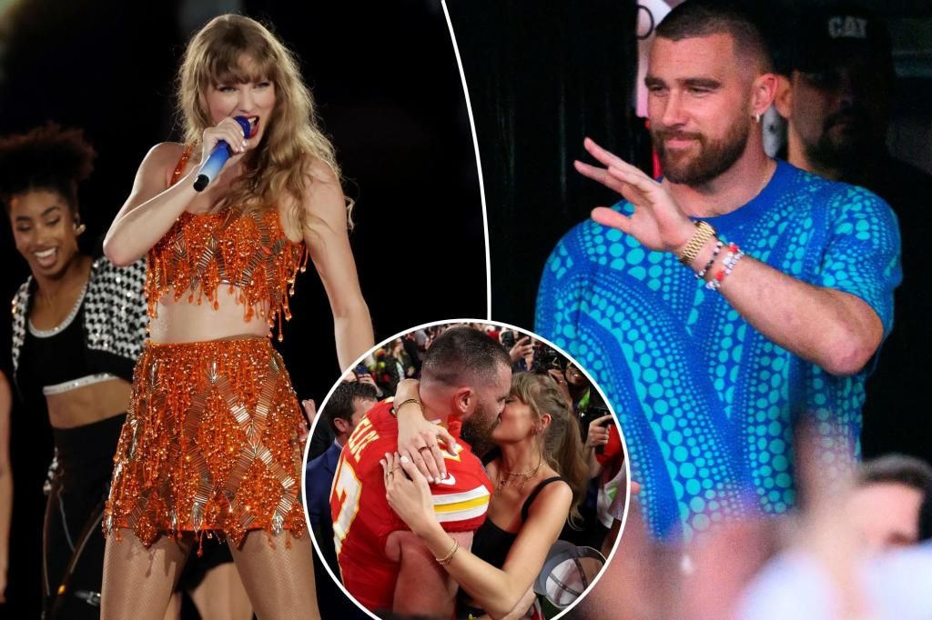 Travis Kelce arrives in Singapore to support Taylor Swift