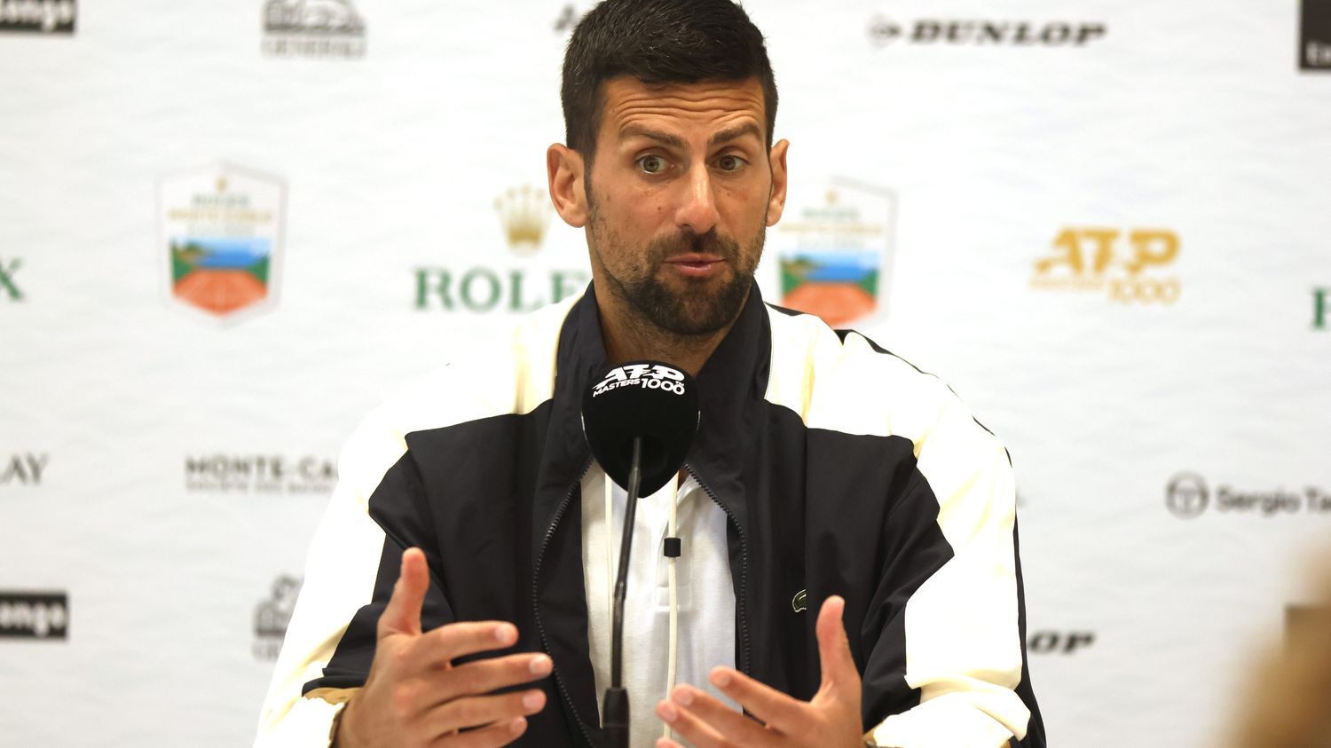 VIDEO. "Une fois que j'ai retrouvé ma qualité de jeu, je peux gagner tous les plus grands tournois", assure Novak Djokovic avant Monte-Carlo