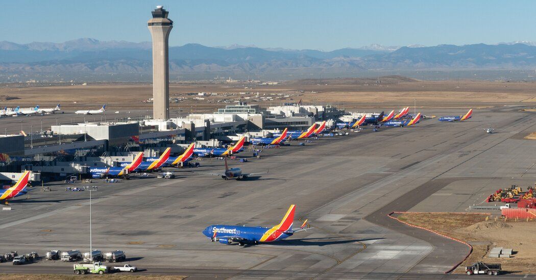 Boeing Engine Cover on Southwest Plane Falls Off