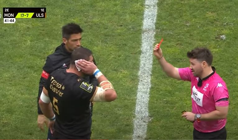 Challenge Cup : en vidéo, le plaquage hors contrôle de Willemse, expulsé