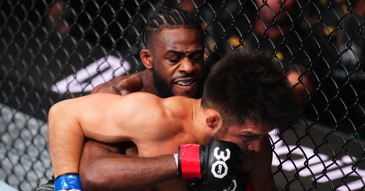 Aljamain Sterling beats Henry Cejudo by split decision in UFC 288 main event, gets into heated faceoff with Sean O’Malley