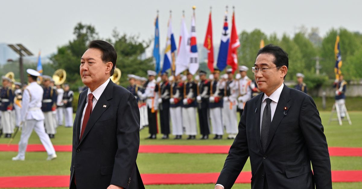 Japan PM Kishida visits Seoul to forge closer ties amid N.Korea threats