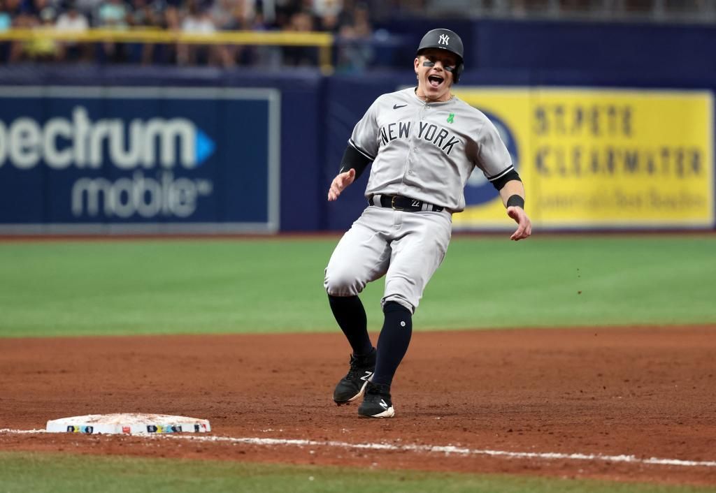 Harrison Bader's big hit leads Yankees to comeback win over Rays