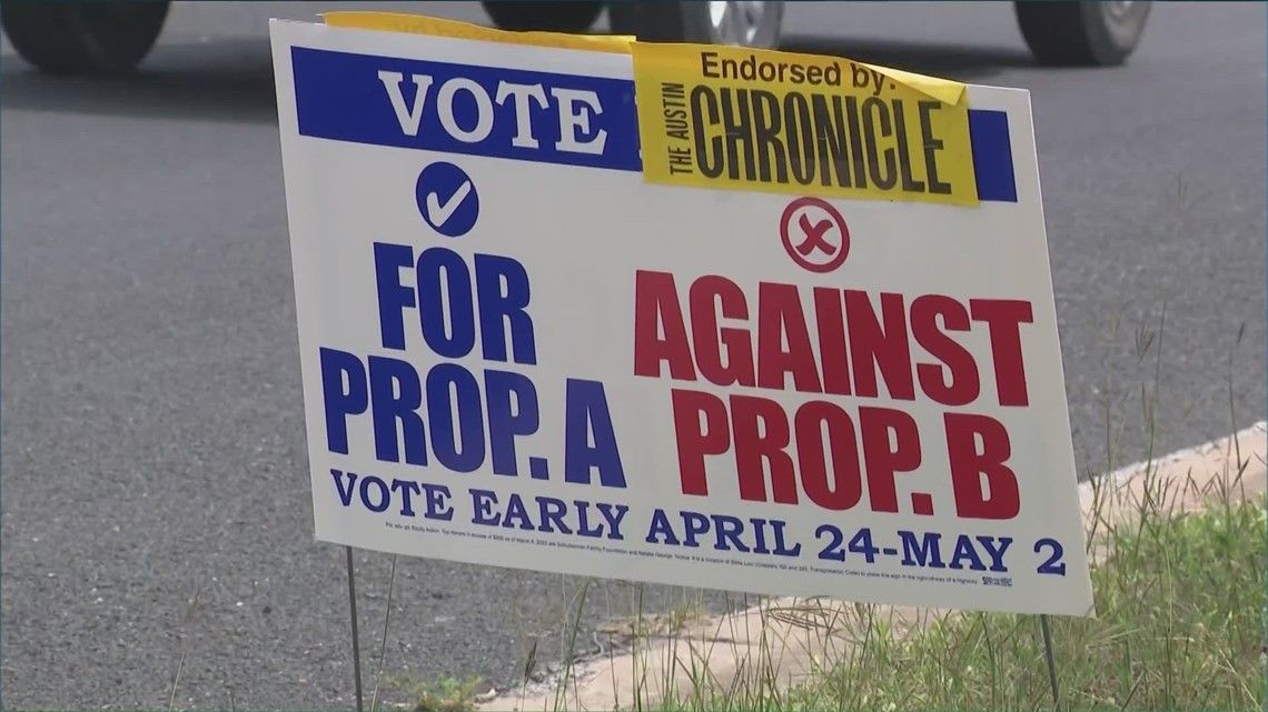 Prop A passes resoundingly while Prop B falls flat