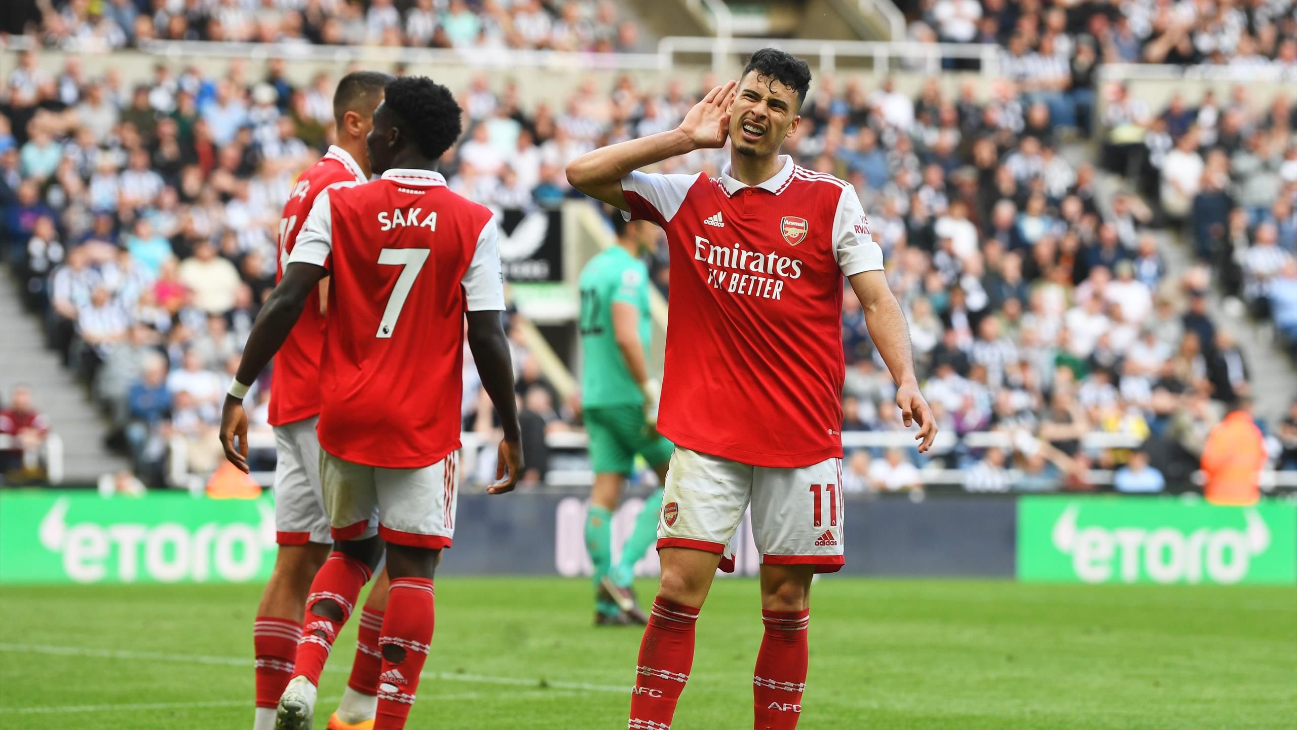 Premier League | Arsenal domine Newcastle (0-2) et maintient son infime espoir de titre face à City