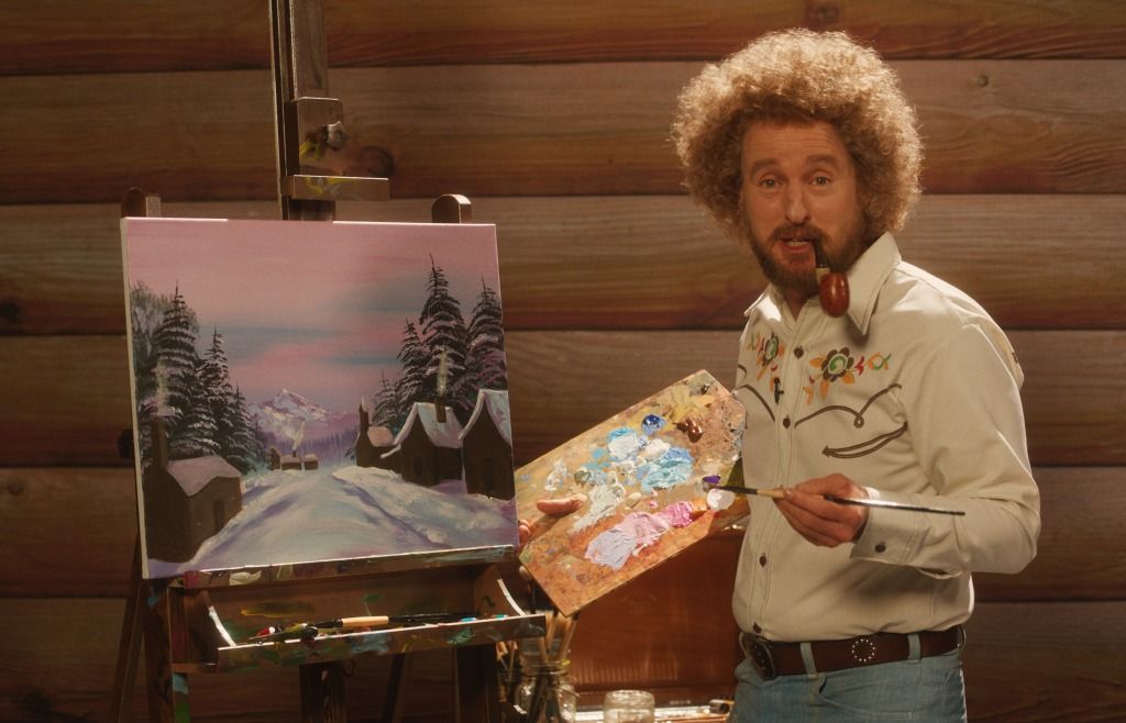 Owen Wilson Channels Vermont PBS Host Bob Ross In ‘Paint’