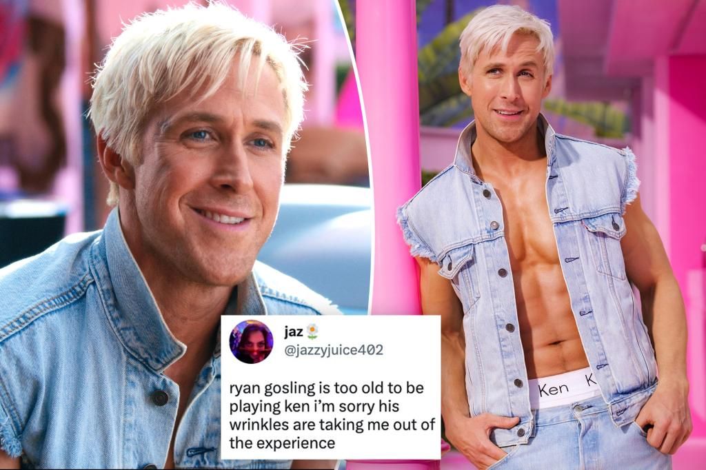 Gen Z 'Barbie' fans slammed for calling Ryan Gosling 'old'