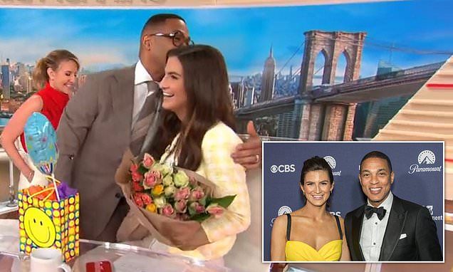 Don Lemon gives CNN co-host Kaitlin Collins a VERY awkward air kiss