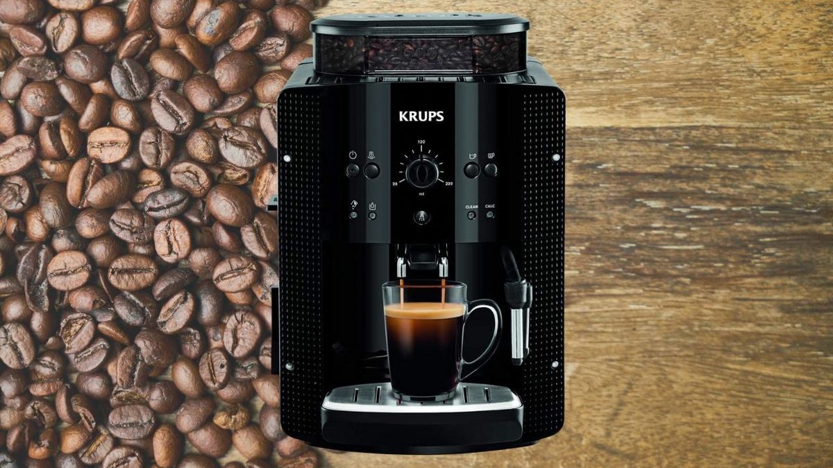 Énorme chute de prix sur la machine à café à grain Krups essential sur Amazon