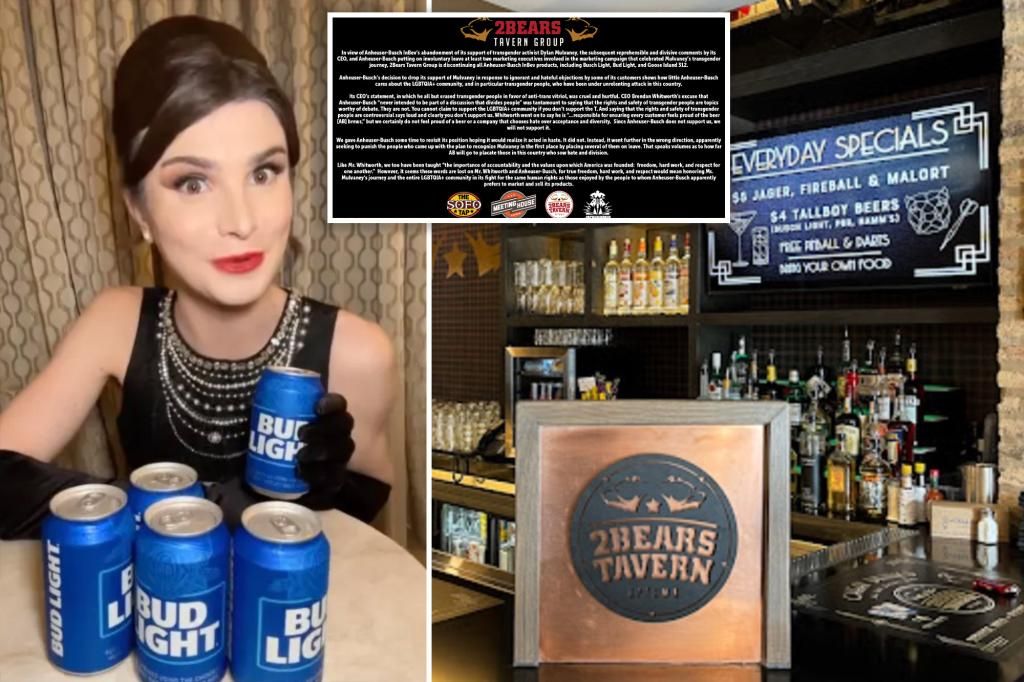 Chicago gay bars boycott Bud Light as brewer shuns Dylan Mulvaney