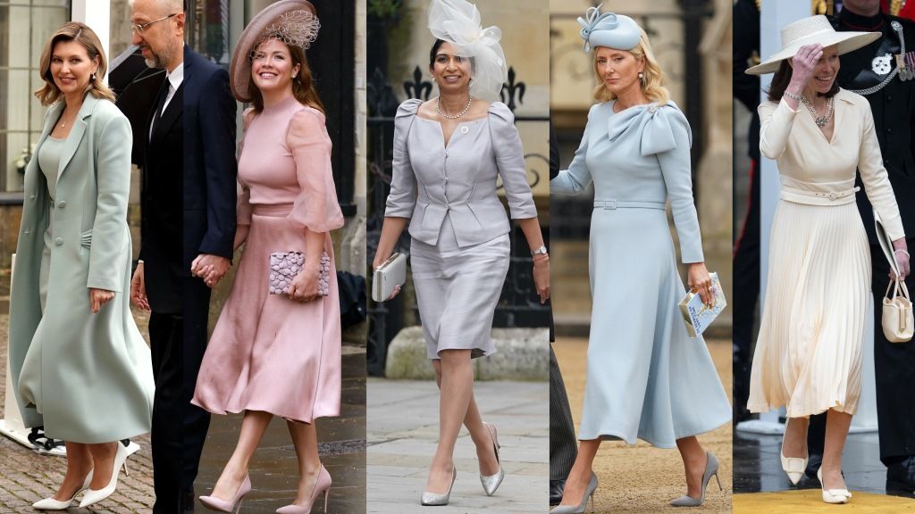 Pastel Colors Dominate at the Coronation of King Charles III