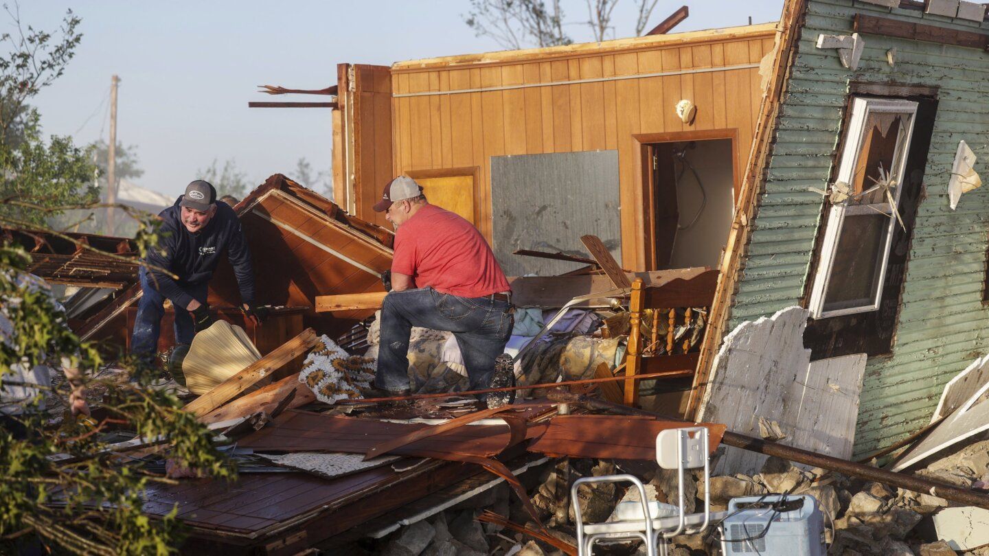 Tornadoes keep tearing through US, striking Barnsdall, Oklahoma twice in weeks